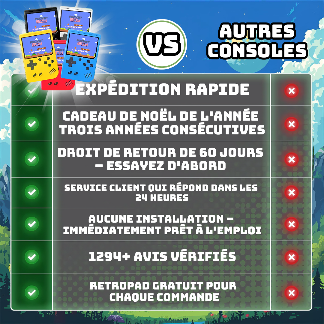 Comparision pocketboy